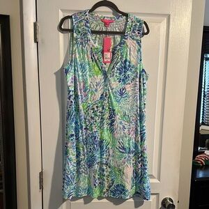 Lilly Pulitzer Sleeveless Tropical Dress